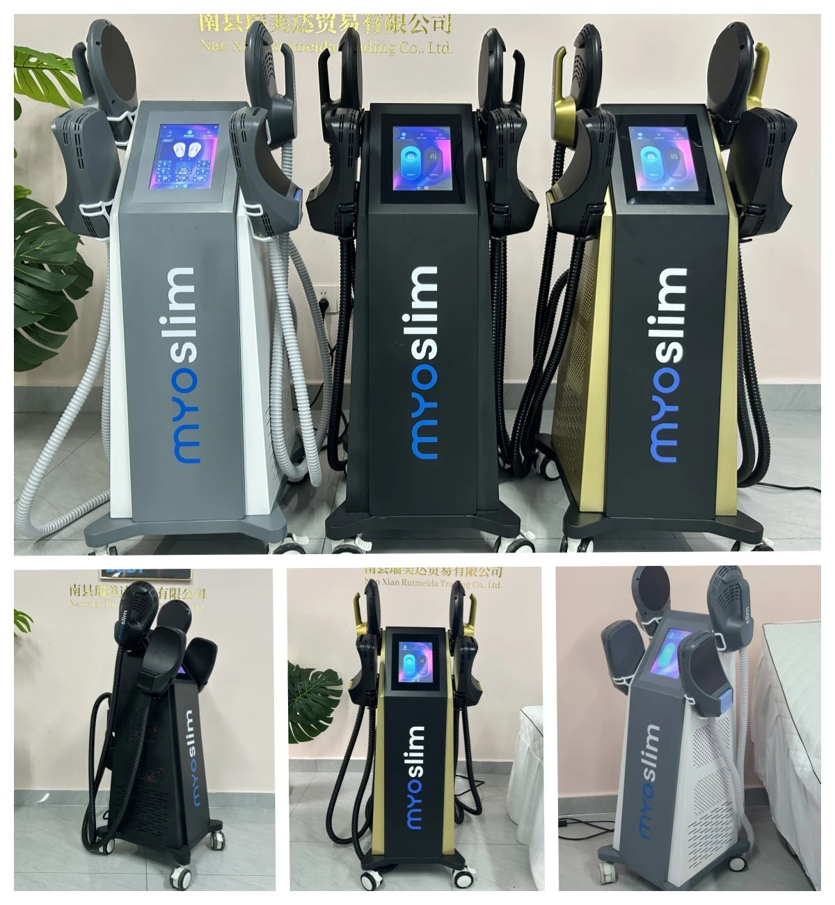 MYoslim RF EMS Body Sculpt Machine Portable Pelvic Pad Muscle Stimulation Slimming Technology Sculpting Fat Electromagnetic