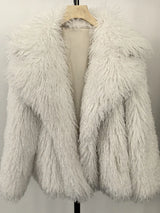 Plush Faux Fur Winter Coat