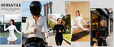 WOSAWE Women Motorcycle Jacket Downhill Motocross Motorbike Reflective Summer Biker Riding Clothing Apparel