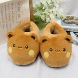 Panda Bubu & Yier Plush Slippers - Unisex Indoor Cotton Shoes