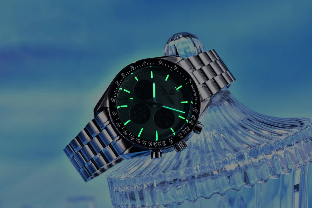 2026 New PAGANI DESIGN 1701 V5 Men's Watches Luxury Quartz Watch Men Sports Speed Chronograph AR Sapphire glass 100M Waterproof