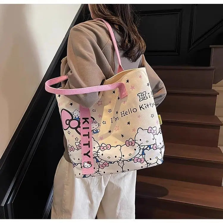 Hello Kitty Large Capacity Handbag & Backpack