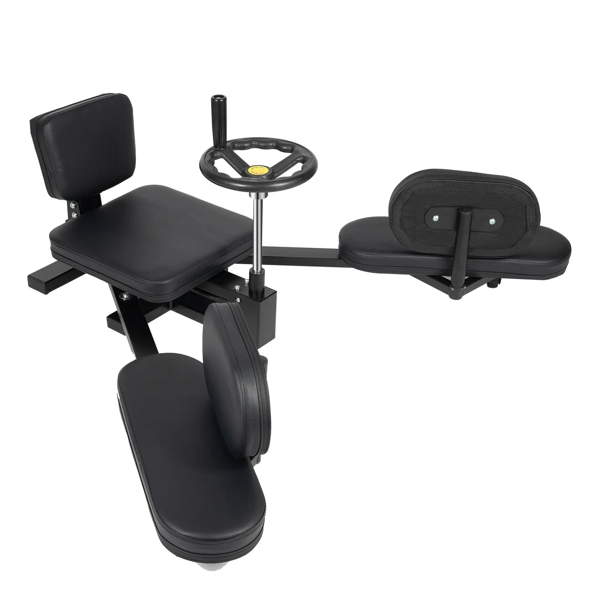 Pro Leg Stretcher with Handwheel & Cushioned Support