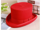 Men's Classic Wool Top Hat | Gentleman Magician Style