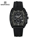 Men’s Waterproof Quartz Watch - Silicone Sport Strap