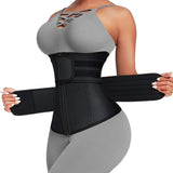 Sculpt & Lift Waist Trainer with Dual Straps & Zipper