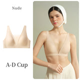 Sujiin Seamless Plunge Push-Up Bra for Women | XM048