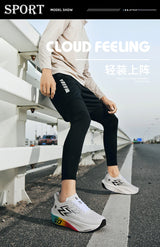 Marathon Men Running Shoes Carbon Board Speciality Sports Breathable Lightweight Women's Athletic Nonskid Elasticity Sneakers