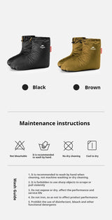 Lightweight Duck Down Thermal Foot Covers