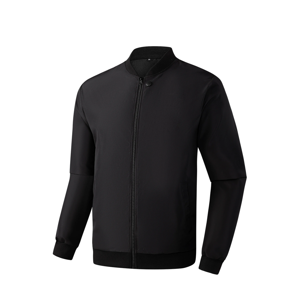 Men's Lightweight Zip-Up Baseball Collar Jacket