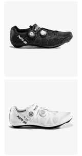 ROCKBROS Professional Cycling Shoes Knob Buckle Fastening Road Bike Self-Locking Shoes Bicycle SPD Cleats Shoes Cycling Footwear
