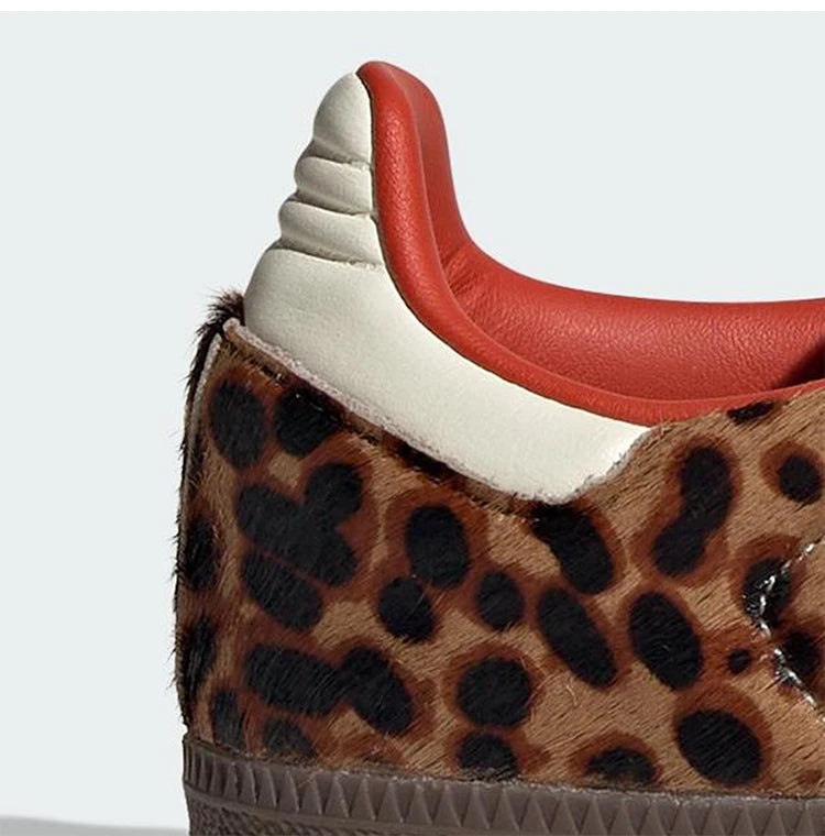 adidas Originals Women's Classic Leopard Print Fashion Casual Shoes JI2734
