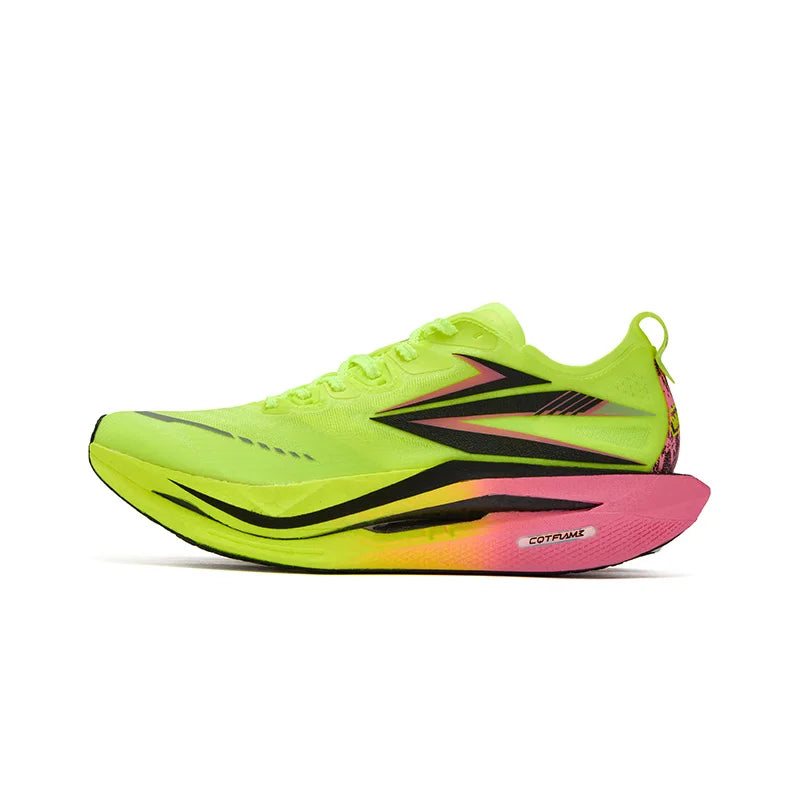 361 Degrees Flame 5 Men's Running Shoes Carbon Plate Breathable Stable Rebound Grippy Durable Marathon Male Sneakers 672612213