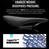 RYET Carbon 3D Printed Bike Saddle 145/155mm