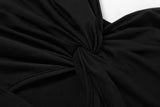Elegant Spaghetti Strap Ruched Bodycon Dress