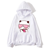 Bubu Dudu Couple Hoodies – Kawaii Cartoon Fleece Pullover