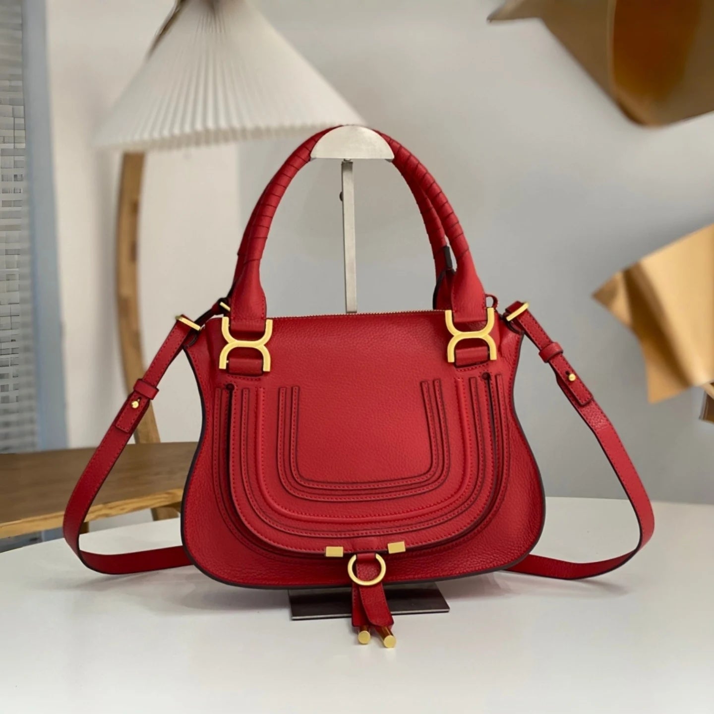 Vintage Suede Saddle Bag – Crossbody & Shoulder Tote for Women