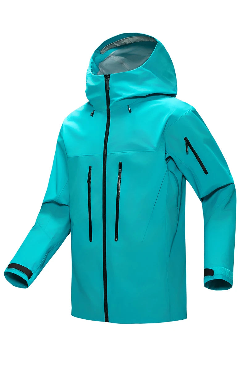 2026 Same as bird home Outdoor Sports Camping Mountaineering Fashion Men's Windproof British Wind Hooded Simple Storm Jacket