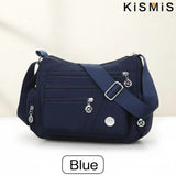 Fashion Women Waterproof Crossbody Bag Casual Single Shoulder Handbag Messenger Bag Oxford Material