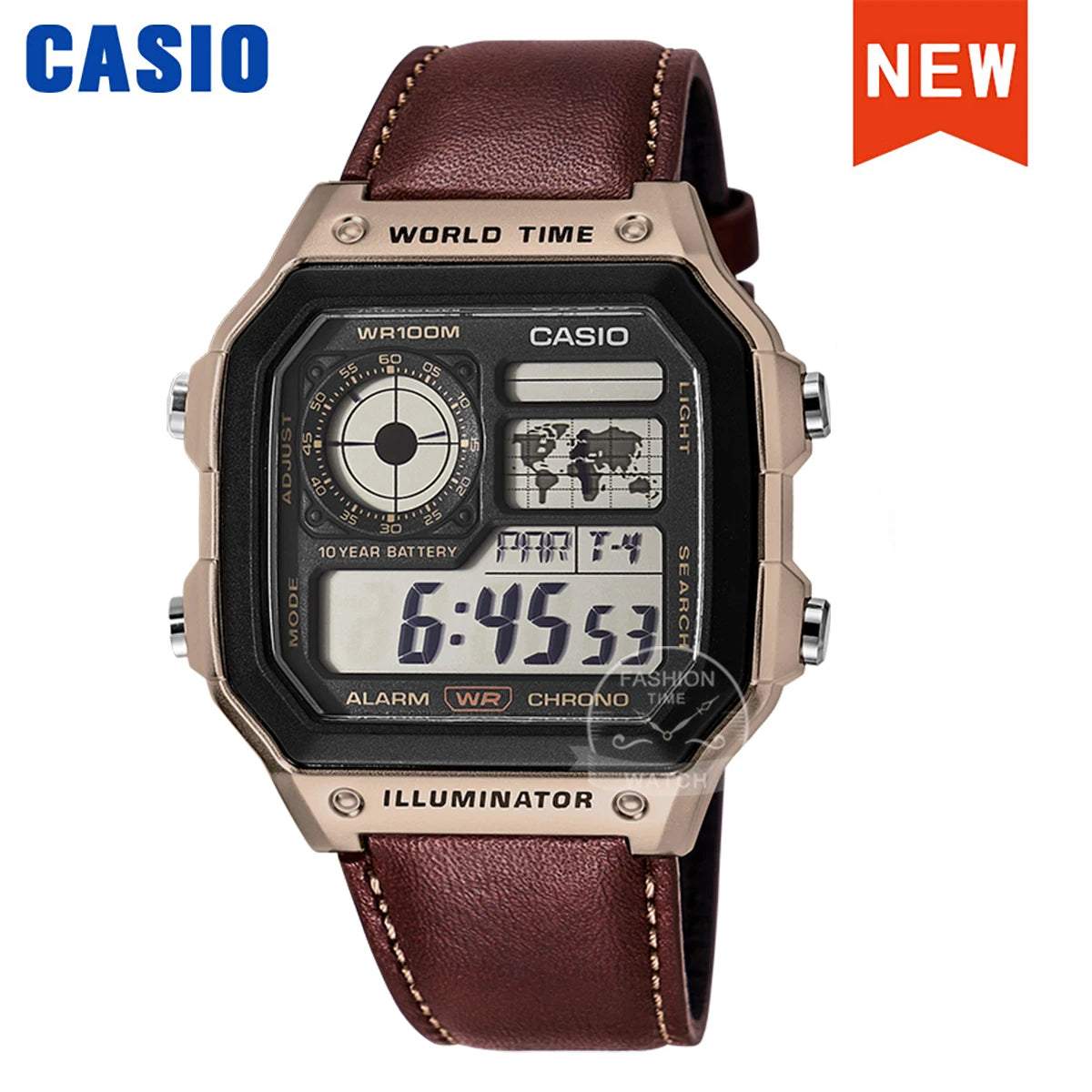 Casio watch Explosion watch men set luxury LED military digital watch sport relogio masculino AE-1200WHL-5A