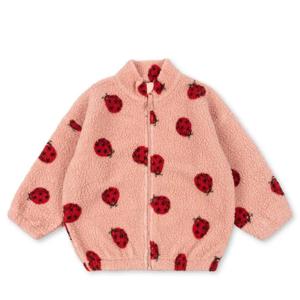 Kids' Sequin Lambswool Winter Jacket