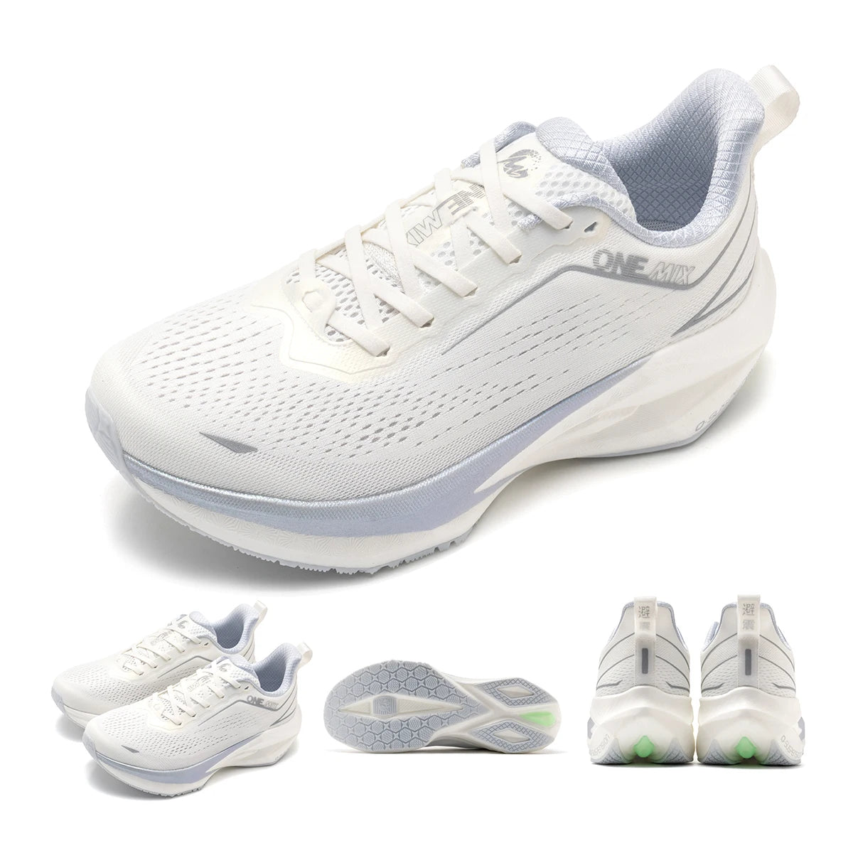 ONEMIX Outdoor Jogging Running Shoes for Men Super Light Outdoor Athletic  Sneakers Elevator Antislip Walking Shoes Female
