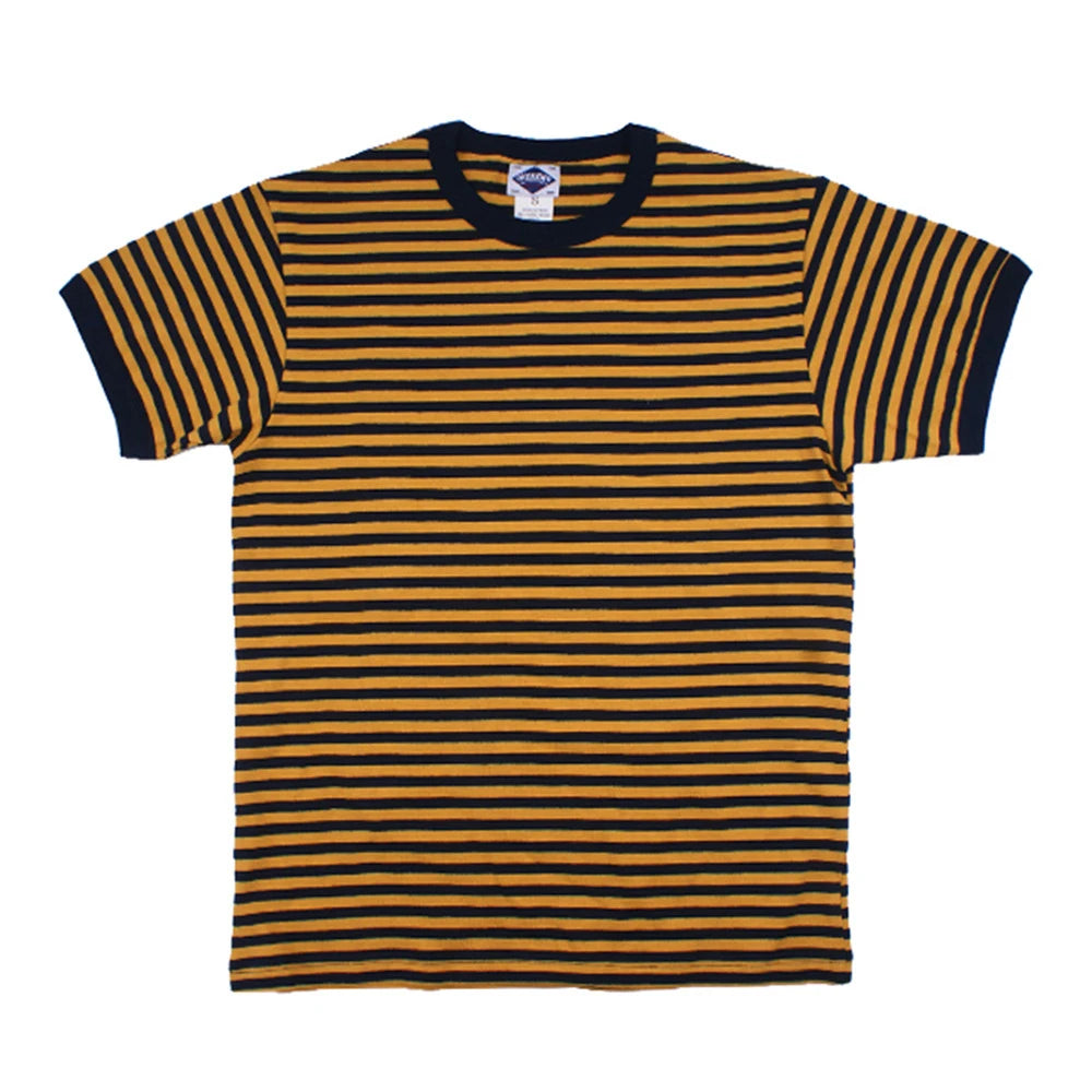 Men’s Striped Cotton Slim Fit T-Shirt