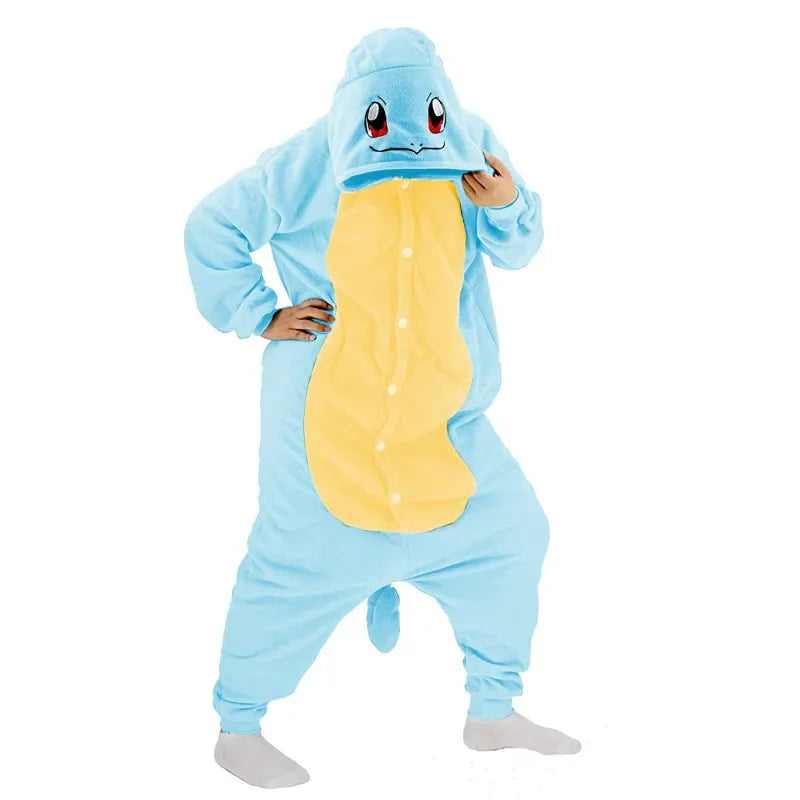 okemon Cosplay Kigurumi Onesie Snorlax Jigglypuff Umbreon Gengar Costume Halloween Adult Anime Bulbasaur Pajamas