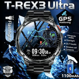 T-REX3 Ultra 1100mAh GPS Smart Watch for Men