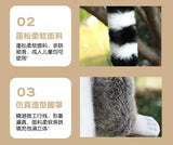 28cm Wild Lemur Plush Toy – Lifelike Stuffed Animal