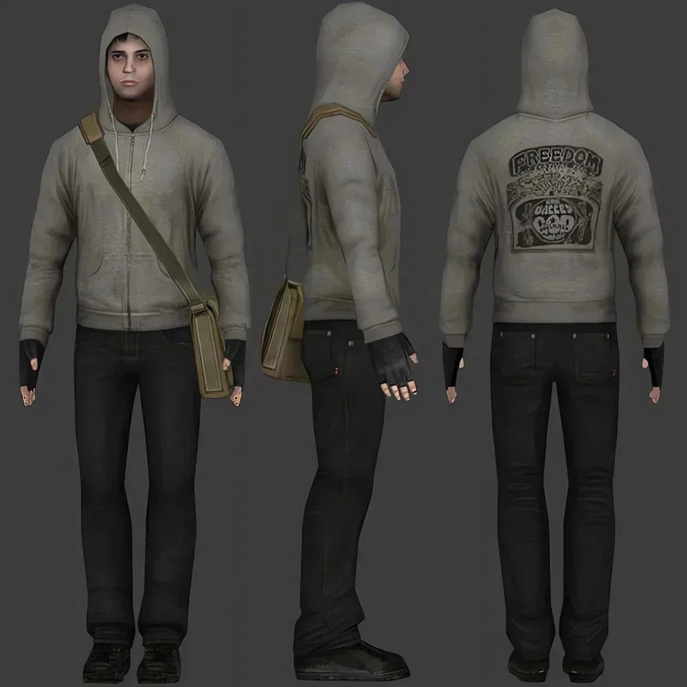 Cry of Fear Simon Henriksson Zip-Up Cosplay Hoodie