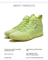 361 Degrees Joker 1 SE Men Basketball Shoe New Trendy Leather Lightweight Shock-Absorbing Wear-resistant Male Sneakers 672521123