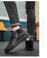 Men's USA-Made Warm Leather Work & Leisure Boots