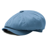 BOTVELA Newsboy Cap – Unisex Cotton Baker Boy Hat