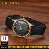 BALTANY 36mm Pie-Pan Constellation Automatic Watch