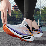 2026 Men Sports Running Shoes Carbon Board Air Cushion Breathable Lightweight Women's Comfortable Athletic Nonskid Sneakers