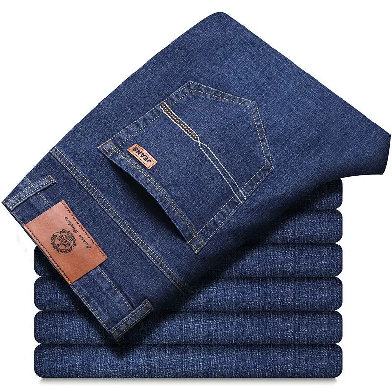 Men's Straight Leg Stretch Jeans