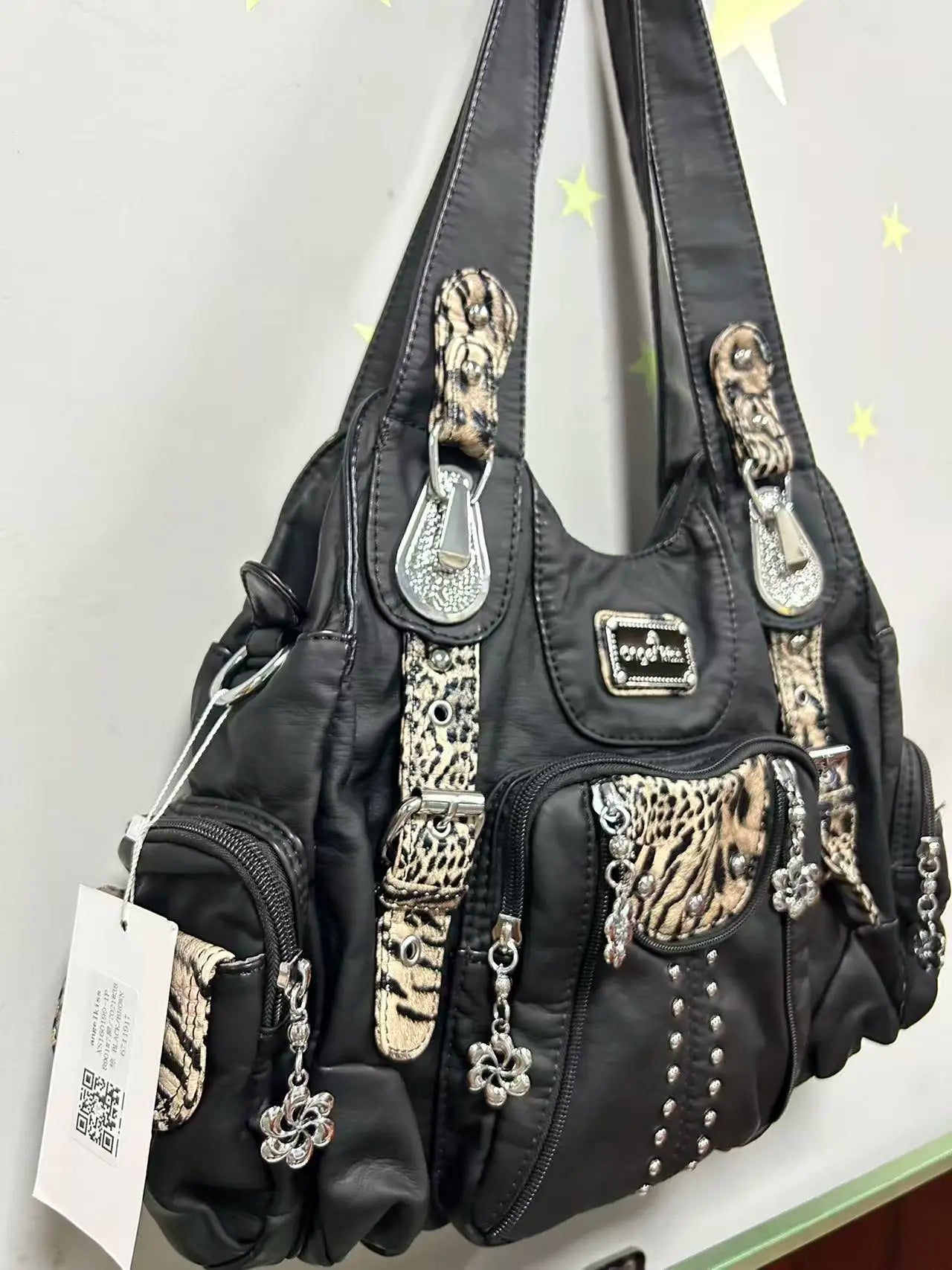 Vintage Women Handbags Fashion PU Leather Shoulder Bags Female Satchel Big-capacity Shoulder Purse Bag bolsa feminina