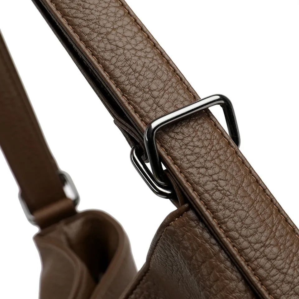 Top Quality Leather Backpack Women Bagpack Female Large Capacityf or Commute Travel School Backpack Shoulder Bags for Women Sac