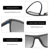 Zenottic Men's Polarized Sunglasses – UV400 TR90 Frame