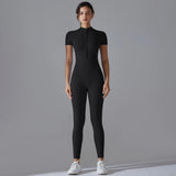 Performance Zip-Front Yoga Jumpsuit