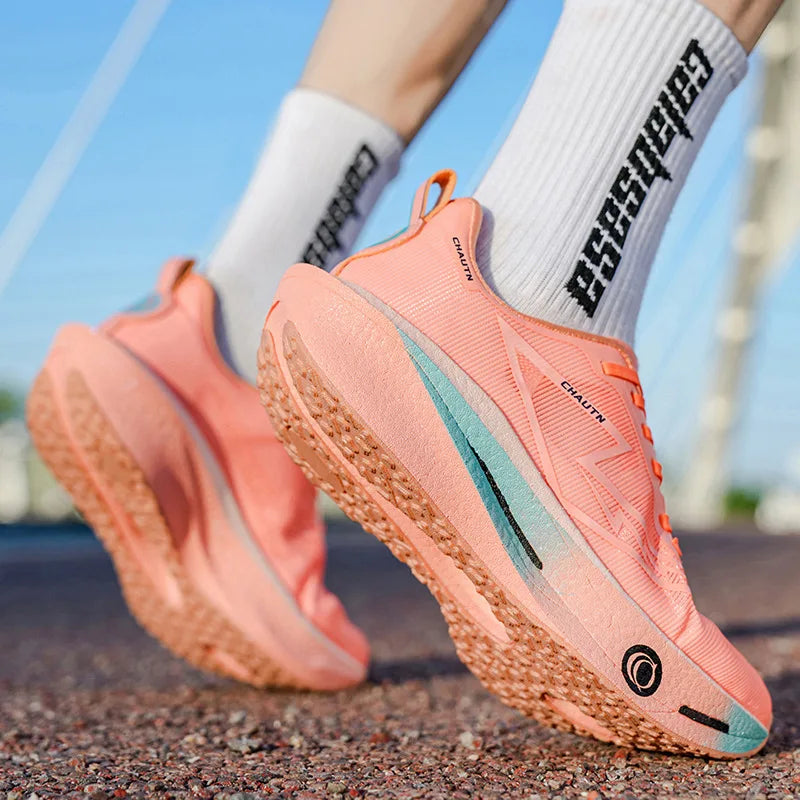 Marathon Men Running Shoes Carbon Board Speciality Sports Breathable Lightweight Women's Comfortable Athletic Sneakers 2026 New