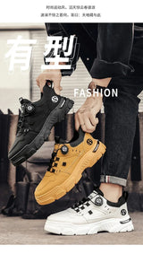 Men’s Autumn Leather Casual Sneakers