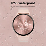 LIGE Smart Watch Women Men Bluetooth Call Sports Fitness Watches Heart Rate Health Monitor Smartwatch Ladies For Android iOS New