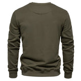 Men’s Cotton-Blend Crew Neck Sweatshirt