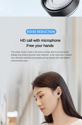 Heavy Bass Sleep Headphones Wireless Bluetooth Earphones With Mic Sports Earbuds Noise Reduction Mini HD Headset For Smart Phone