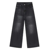 Men’s Vintage Gradient Wide-Leg Jeans