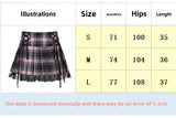 Pink Plaid Y2K Pleated Mini Skirt with Lace Trim
