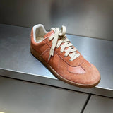 MORAZORA 20 Colors Ins New Genuine Suede Leather Women Flats Lace Up Colors Spring Summer Flat Shoes Casual Sneakers Footwear