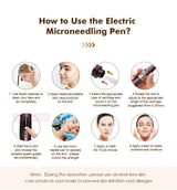 Dr pen Ultima A10 With 12 pcs Cartridge Wireless Derma Pen Skin Care Kit Microneedle Beauty Machine Needle Length 0.25 mm